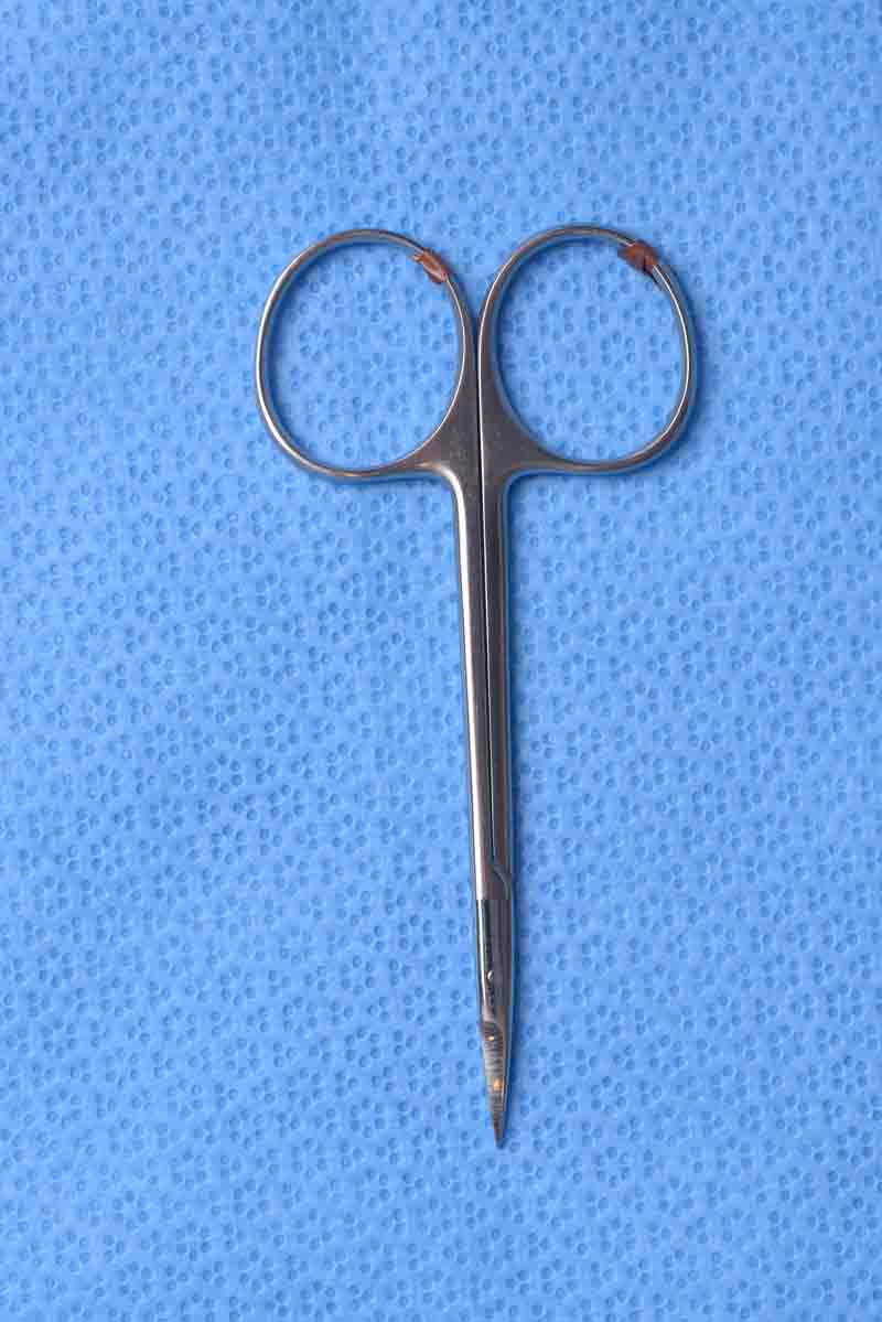 Storz-Iris-Scissors-Curved-